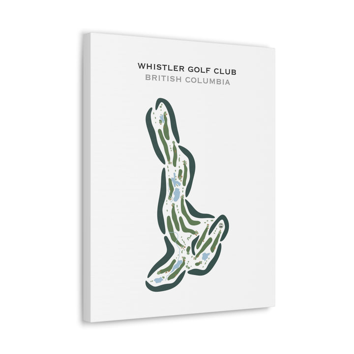 Whistler Golf Club, Canada - Printed Golf Courses