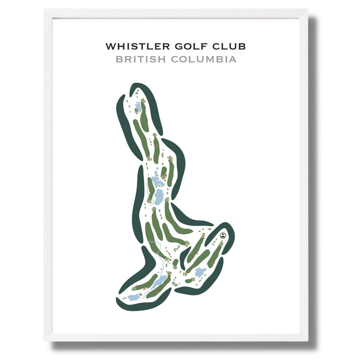 Whistler Golf Club, Canada - Printed Golf Courses
