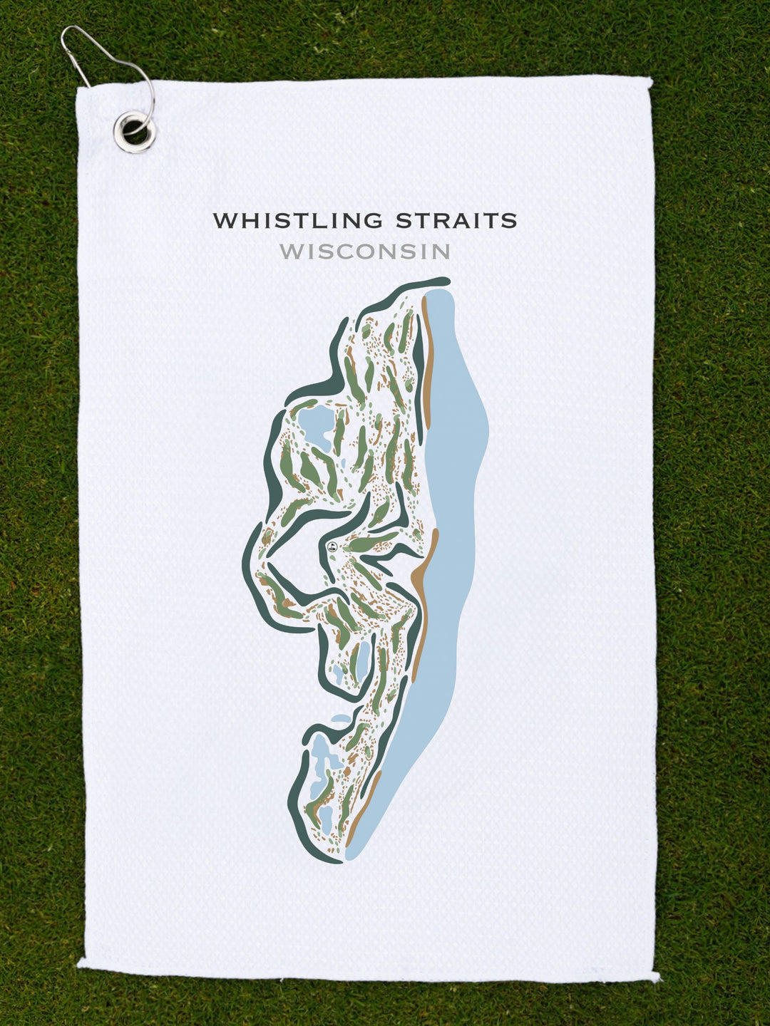 Whistling Straits, Sheboygan Wisconsin - Printed Golf Courses