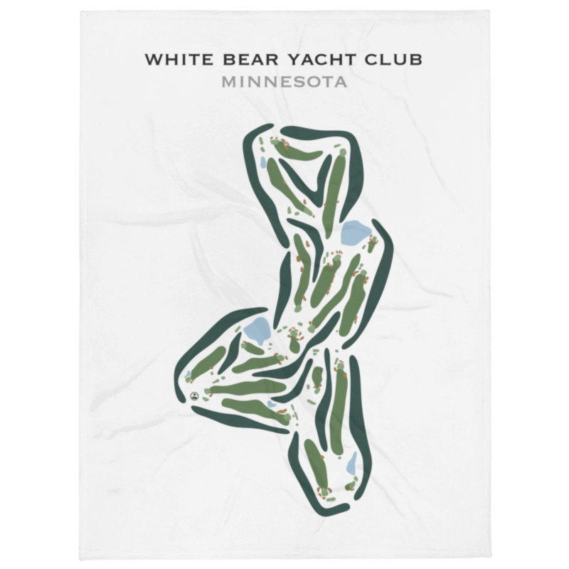 White Bear Yacht Club, Minnesota - Printed Golf Courses