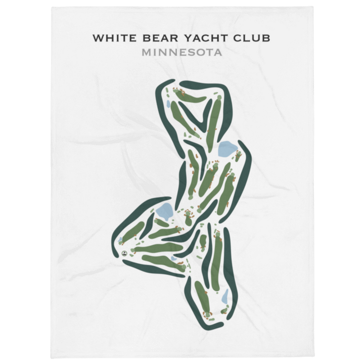 White Bear Yacht Club, Minnesota - Printed Golf Courses