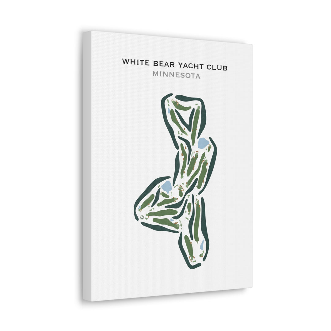 White Bear Yacht Club, Minnesota - Printed Golf Courses