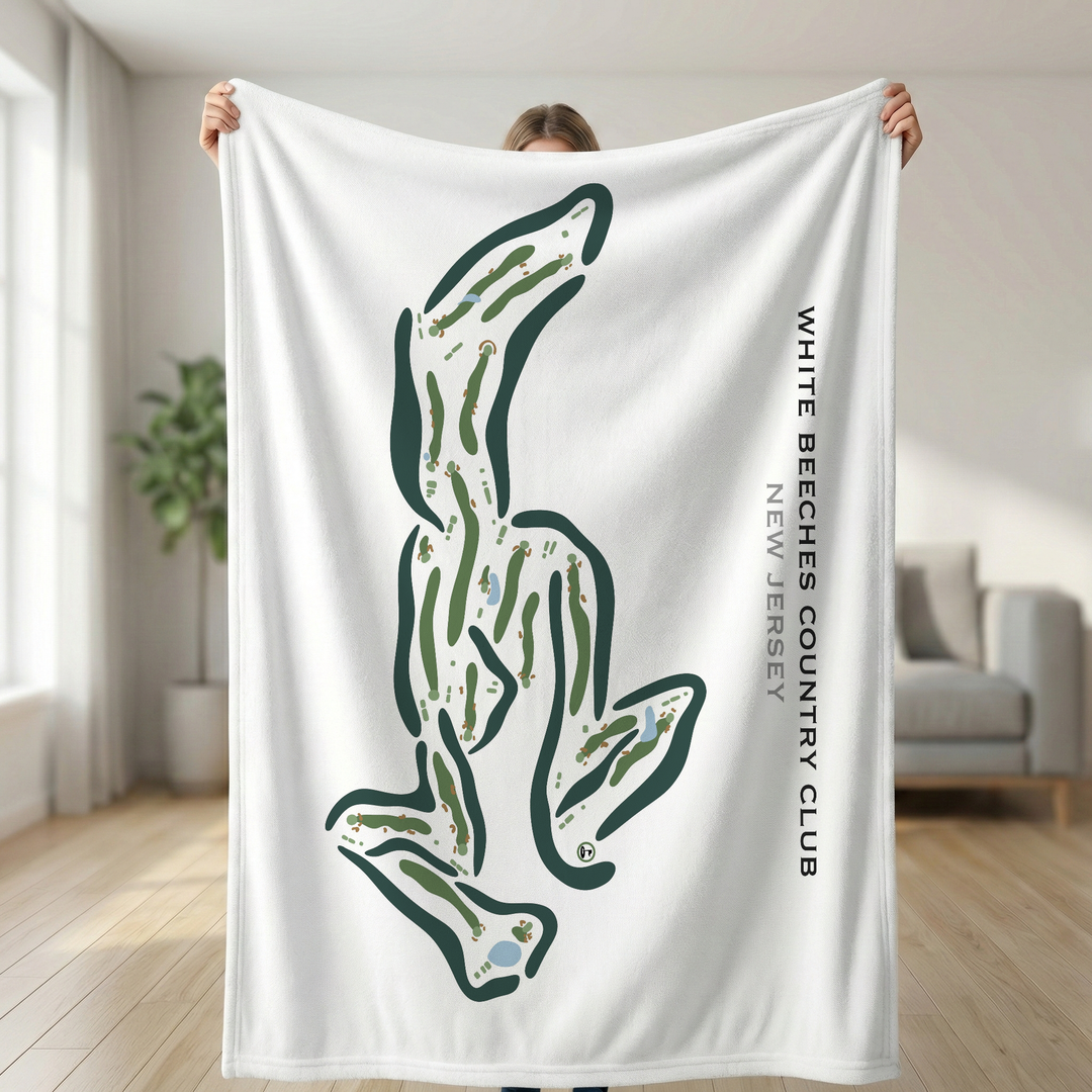 White Beeches Country Club, New Jersey - Printed Golf Courses