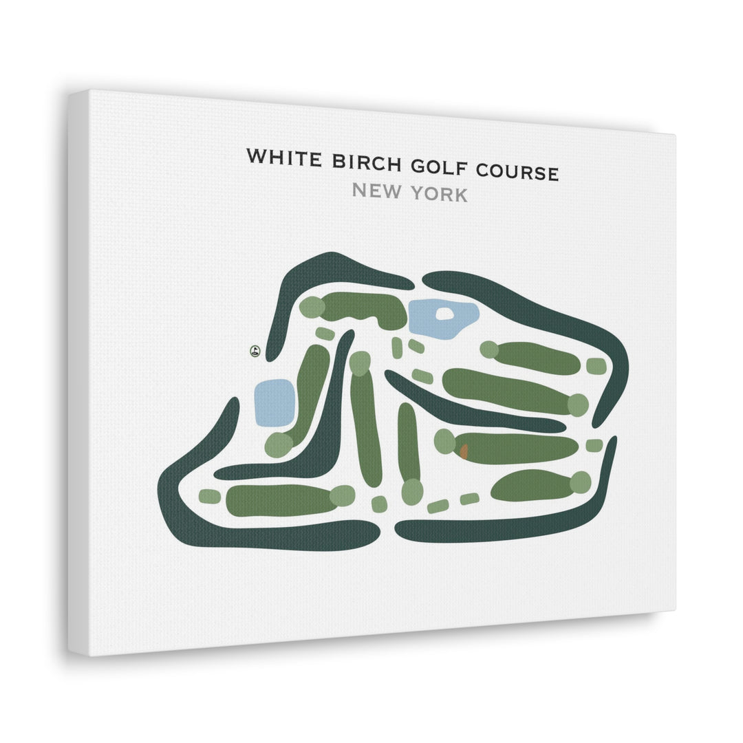 White Birch Golf Course, New York - Printed Golf Courses