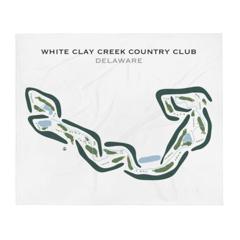 White Clay Creek Country Club, Delaware - Printed Golf Courses