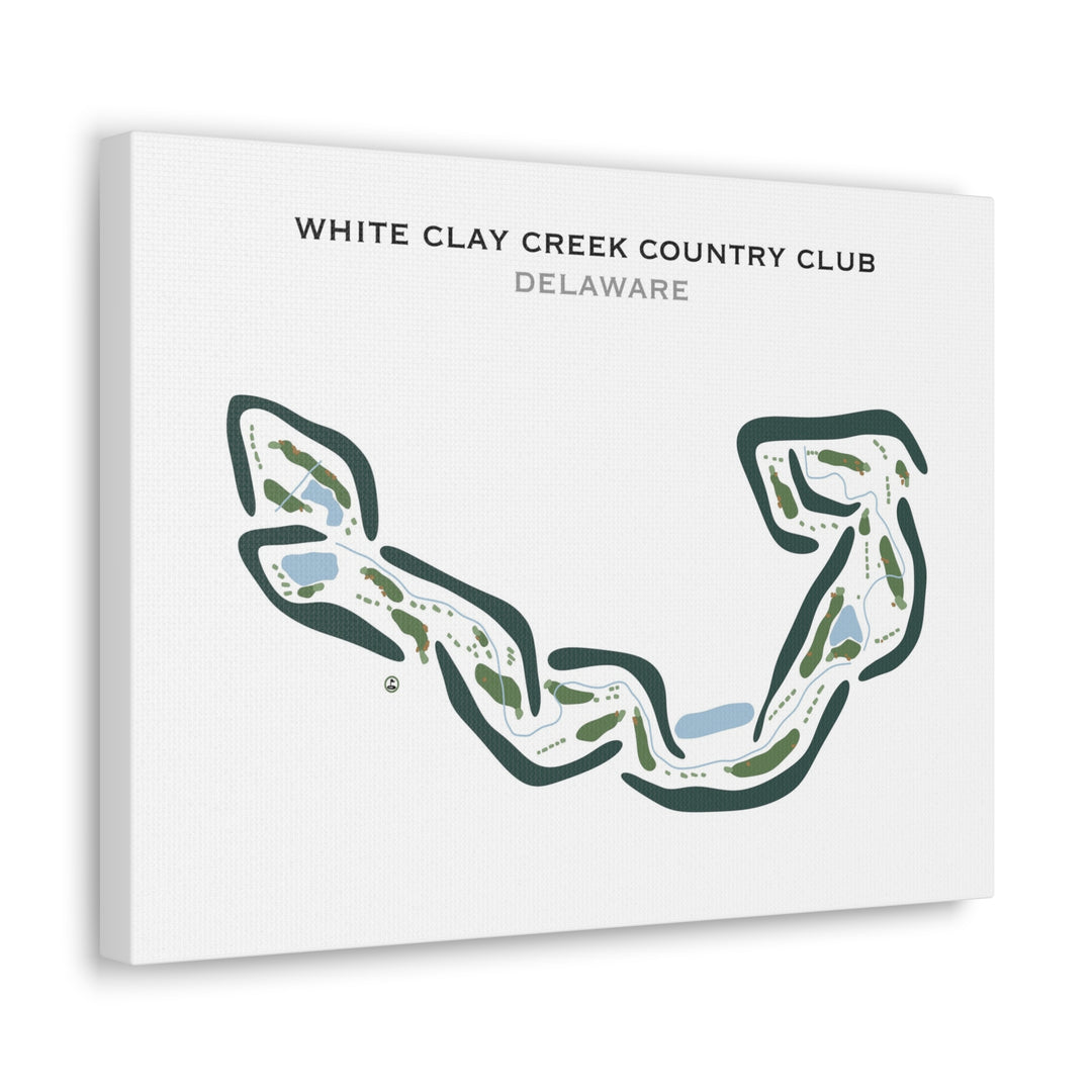 White Clay Creek Country Club, Delaware - Printed Golf Courses