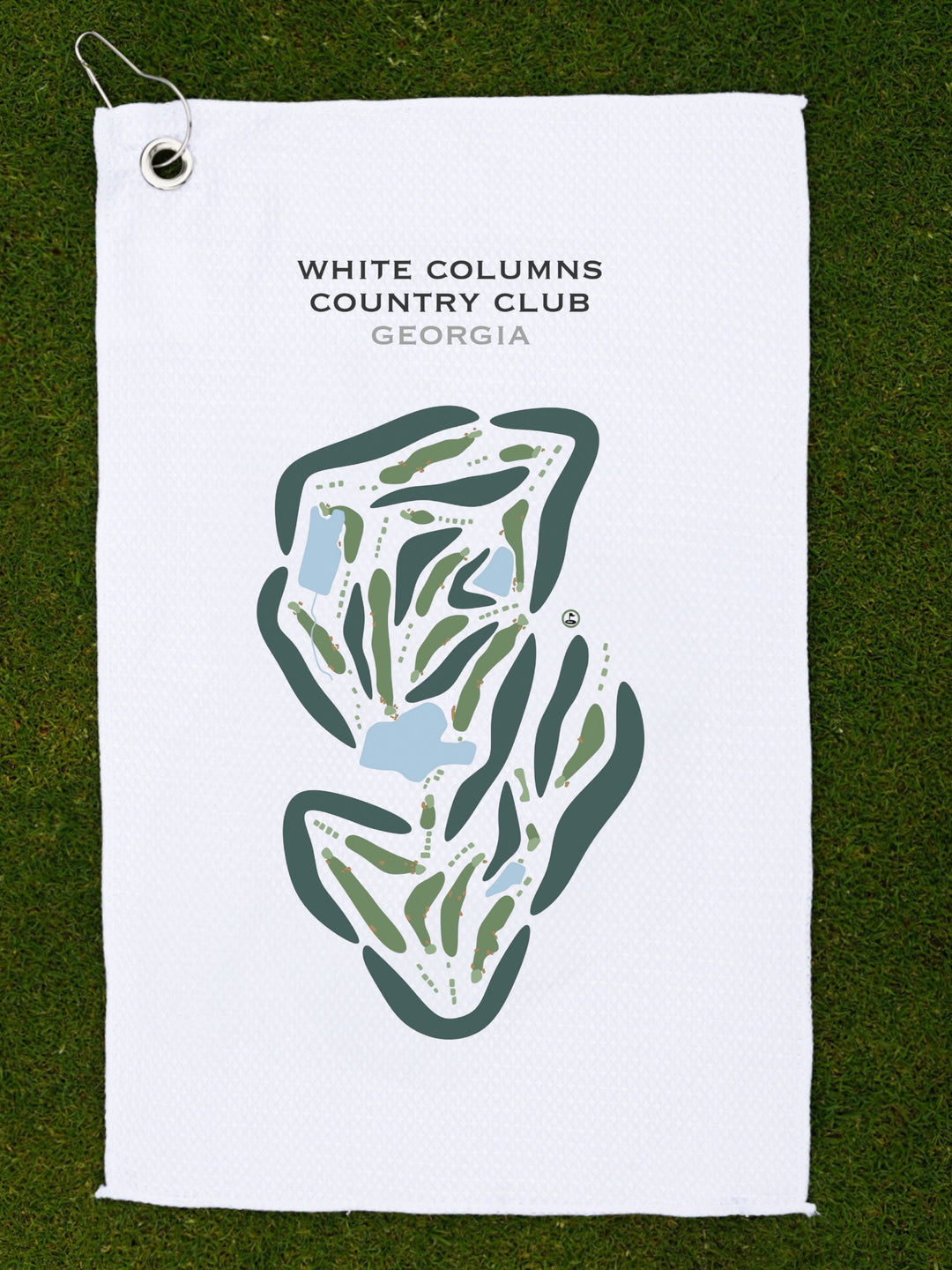 White Columns Country Club, Georgia - Printed Golf Courses
