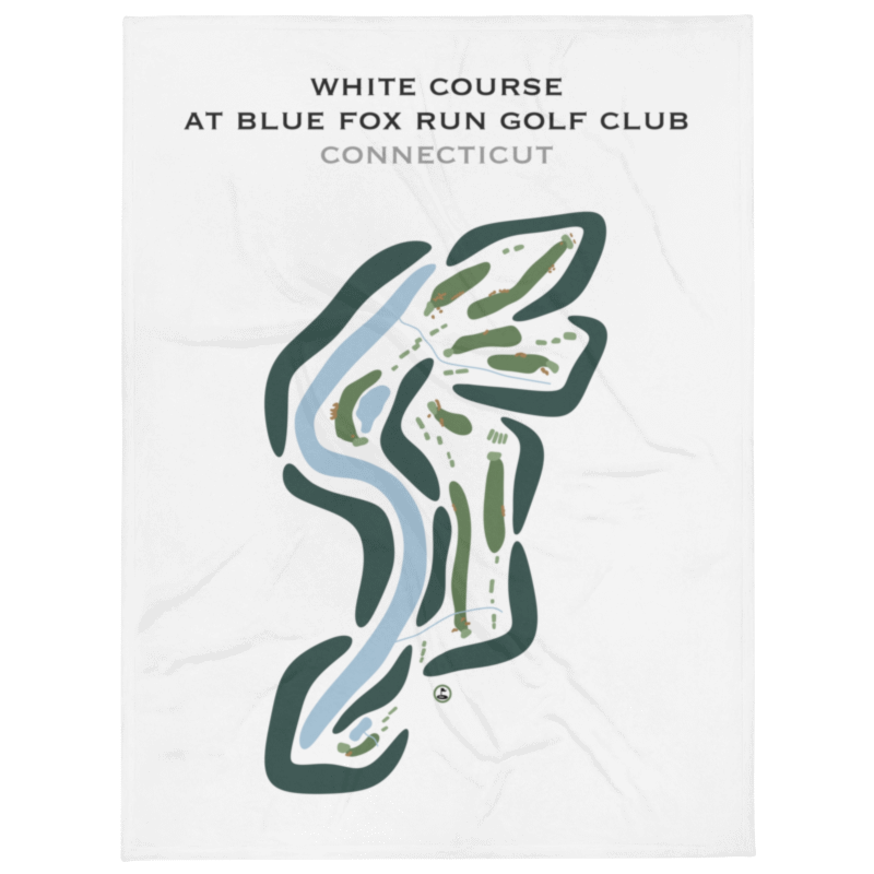 White Course at Blue Fox Run Golf Club, Connecticut - Printed Golf Courses