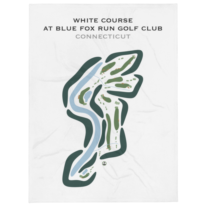 White Course at Blue Fox Run Golf Club, Connecticut - Printed Golf Courses
