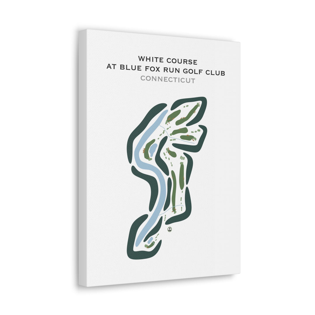 White Course at Blue Fox Run Golf Club, Connecticut - Printed Golf Courses