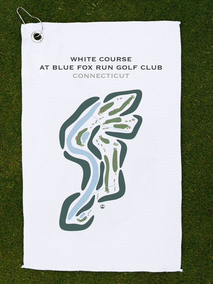 White Course at Blue Fox Run Golf Club, Connecticut - Printed Golf Courses