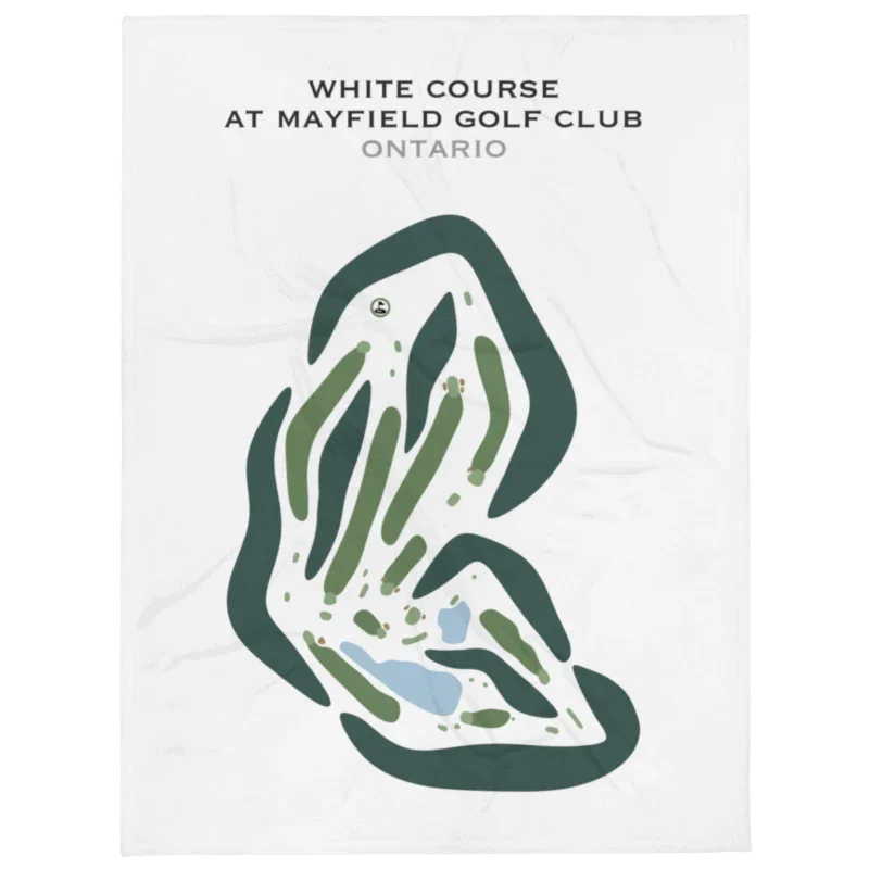 White Course at Mayfield Golf Club, Ontario, Canada - Printed Golf Courses