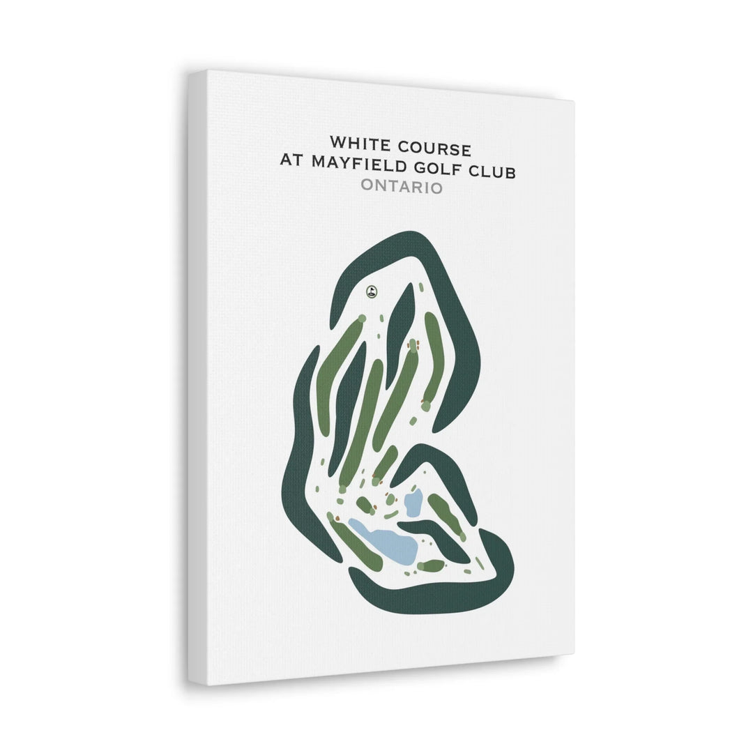 White Course at Mayfield Golf Club, Ontario, Canada - Printed Golf Courses