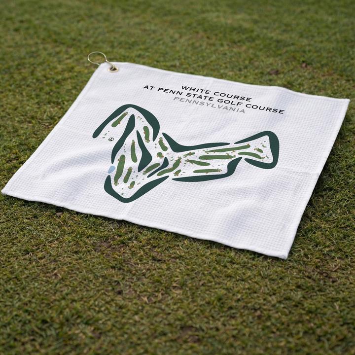 White Course at Penn State Golf Course, Pennsylvania - Printed Golf Courses