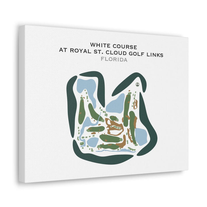 White Course at Royal St. Cloud Golf Links, Florida - Printed Golf Courses