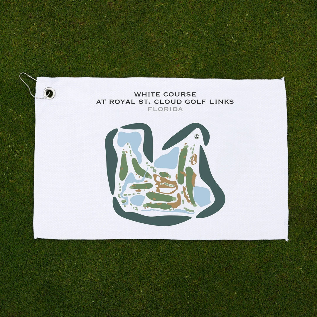 White Course at Royal St. Cloud Golf Links, Florida - Printed Golf Courses