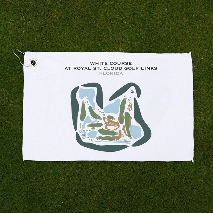 White Course at Royal St. Cloud Golf Links, Florida - Printed Golf Courses