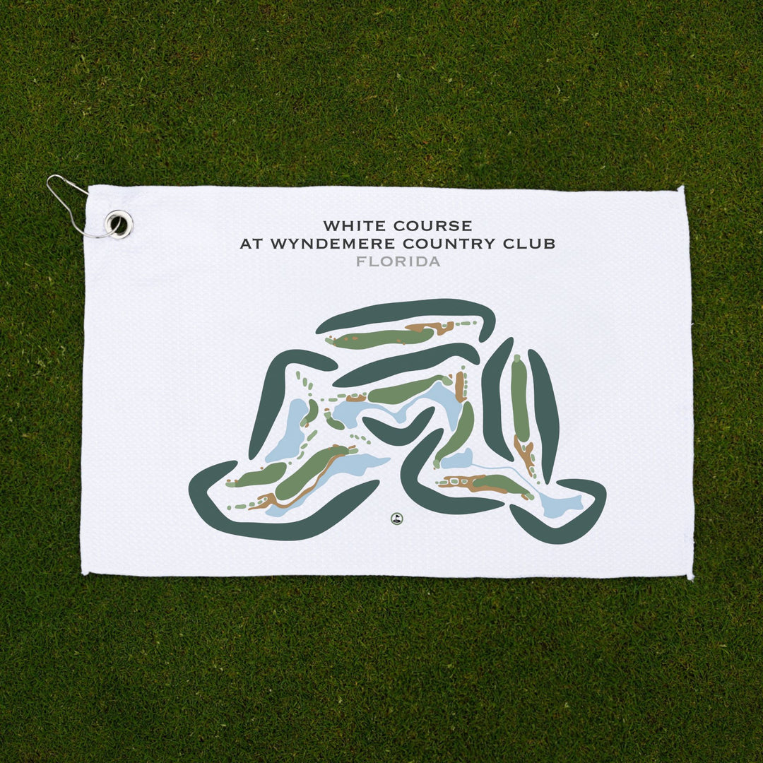 White Course at Wyndemere Country Club, Florida - Printed Golf Courses