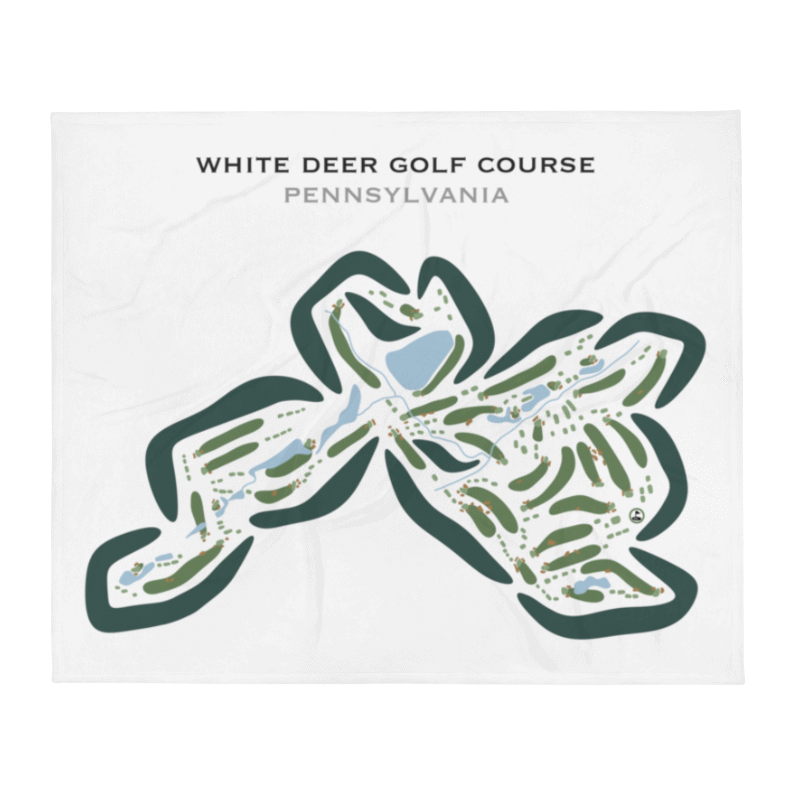 White Deer Golf Course, Pennsylvania - Printed Golf Courses