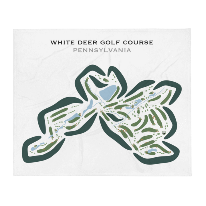 White Deer Golf Course, Pennsylvania - Printed Golf Courses