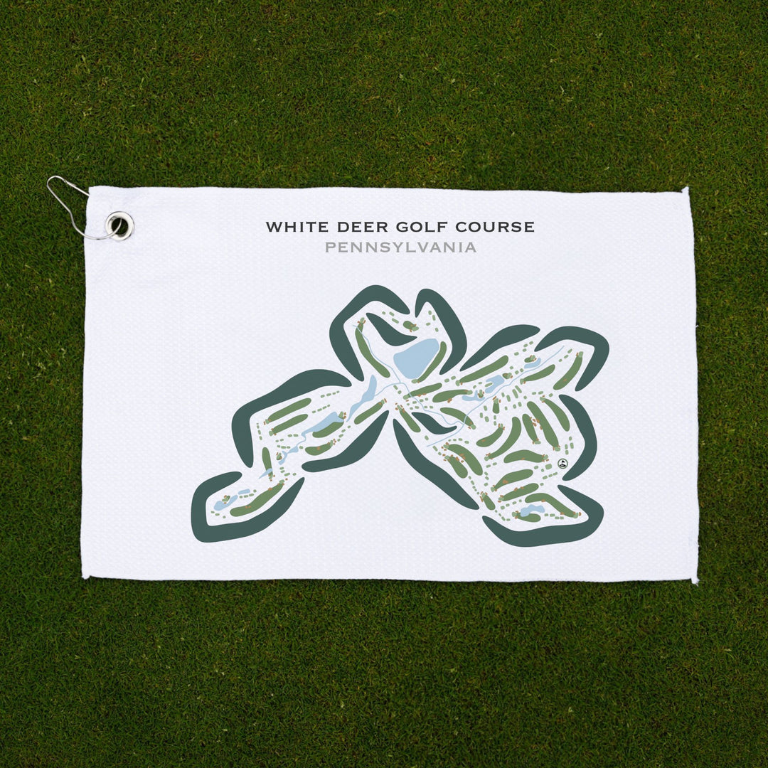 White Deer Golf Course, Pennsylvania - Printed Golf Courses