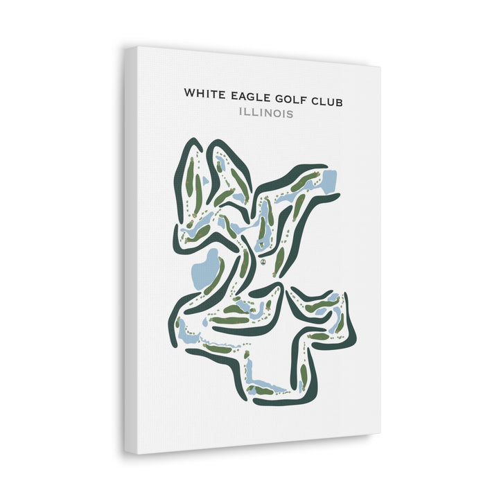 White Eagle Golf Club, Illinois - Printed Golf Courses