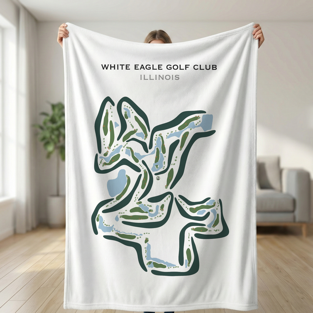 White Eagle Golf Club, Illinois - Printed Golf Courses