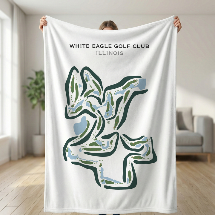 White Eagle Golf Club, Illinois - Printed Golf Courses