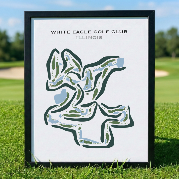White Eagle Golf Club, Illinois - Printed Golf Courses
