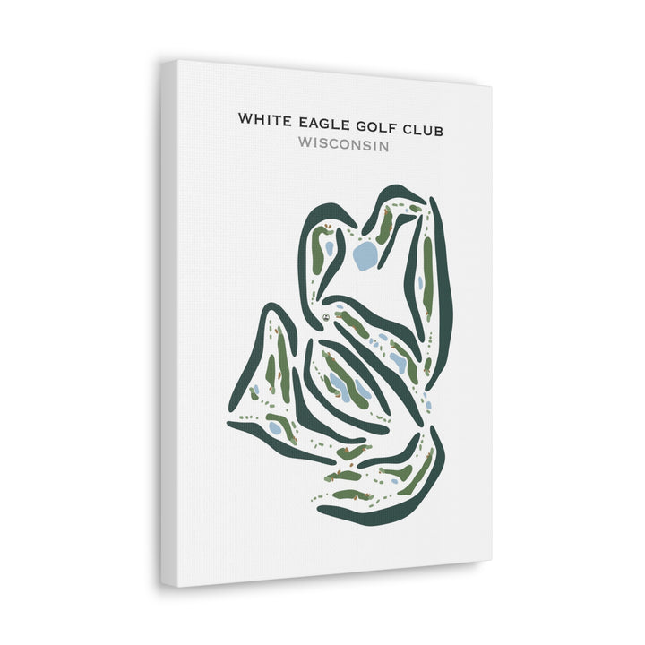 White Eagle Golf Club, Wisconsin - Printed Golf Courses