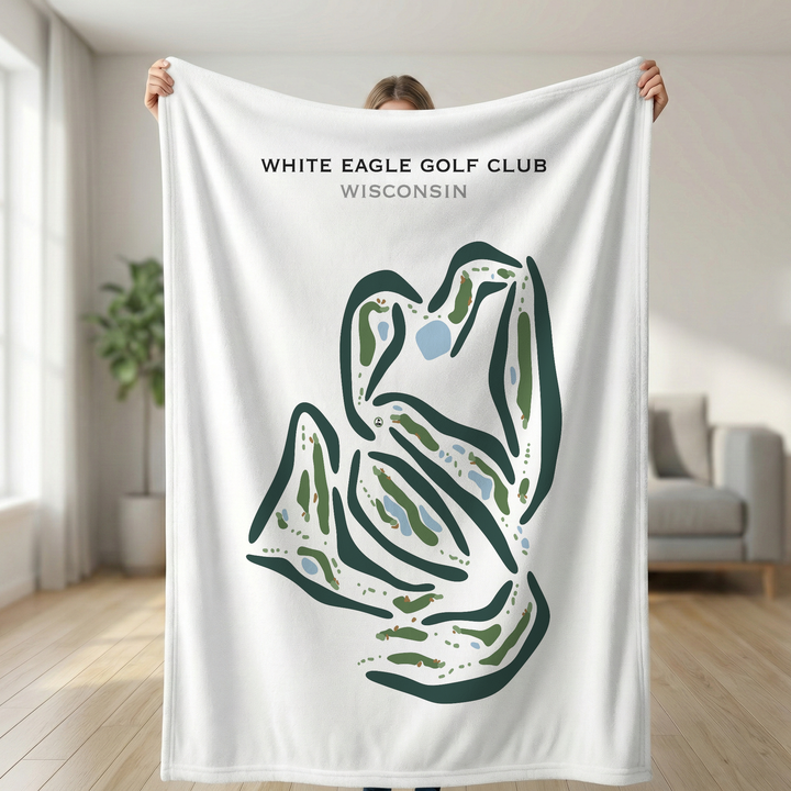 White Eagle Golf Club, Wisconsin - Printed Golf Courses