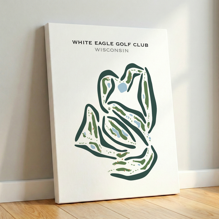 White Eagle Golf Club, Wisconsin - Printed Golf Courses