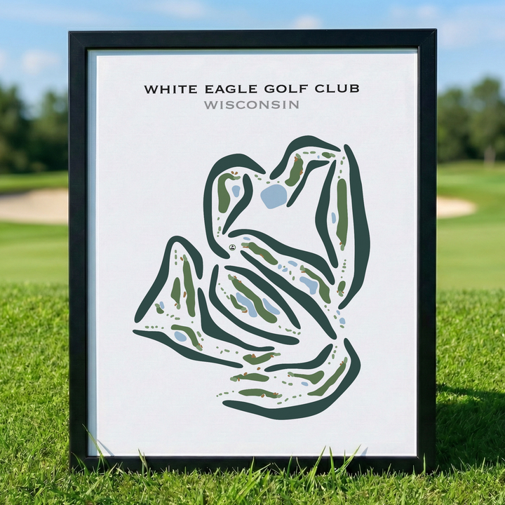 White Eagle Golf Club, Wisconsin - Printed Golf Courses