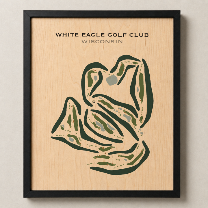 White Eagle Golf Club, Wisconsin - Printed Golf Courses