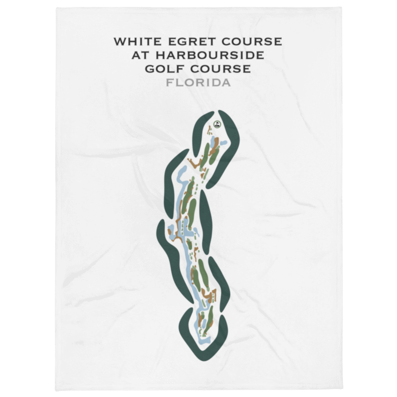 White Egret Course at Harbourside Golf Course at The Resort at Longboat Key Club, Florida - Printed Golf Courses