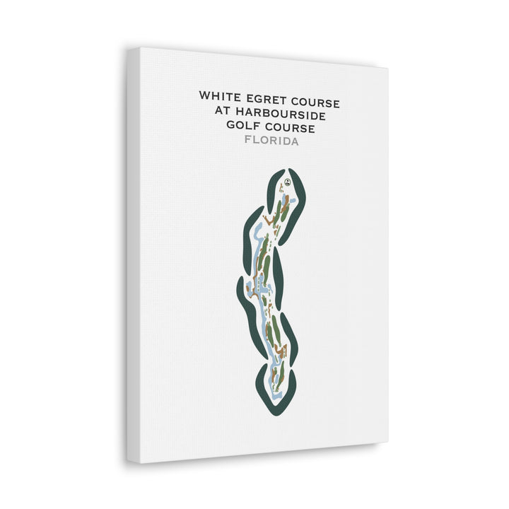 White Egret Course at Harbourside Golf Course at The Resort at Longboat Key Club, Florida - Printed Golf Courses