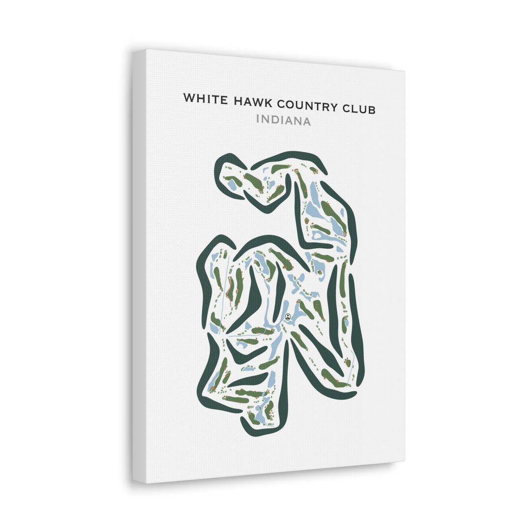 White Hawk Country Club, Indiana - Printed Golf Courses