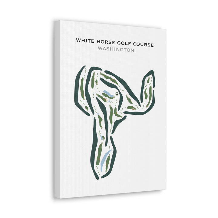 White Horse Golf Course, Washington - Printed Golf Courses