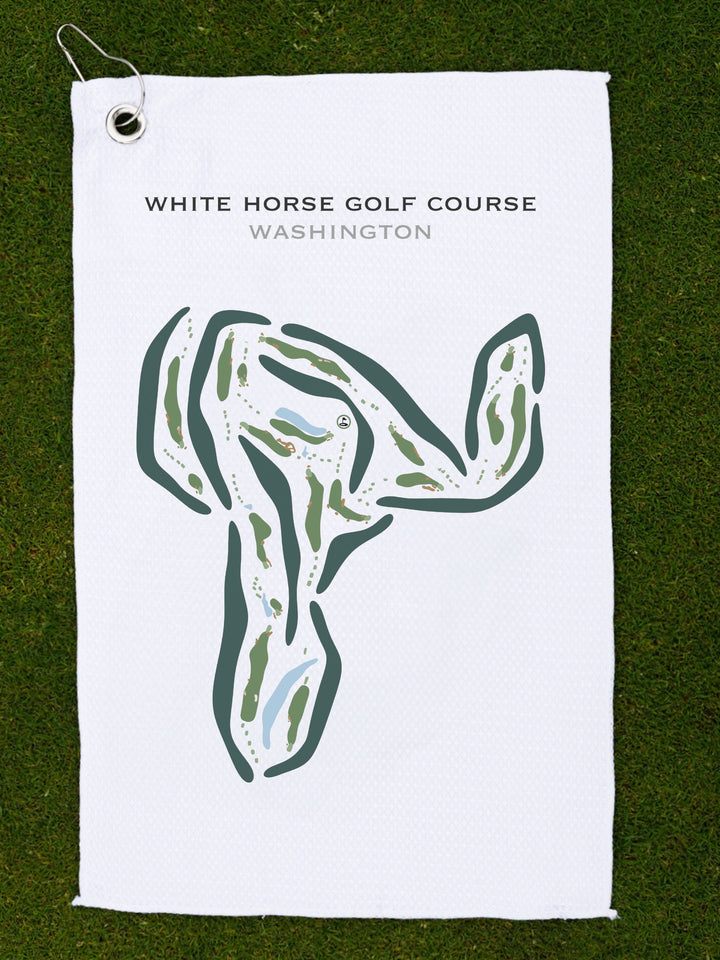 White Horse Golf Course, Washington - Printed Golf Courses