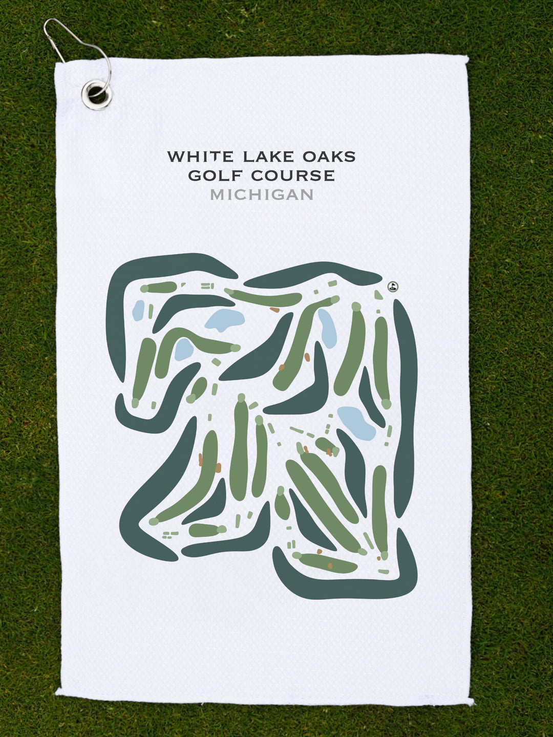 White Lake Oaks Golf Course, Michigan - Printed Golf Courses