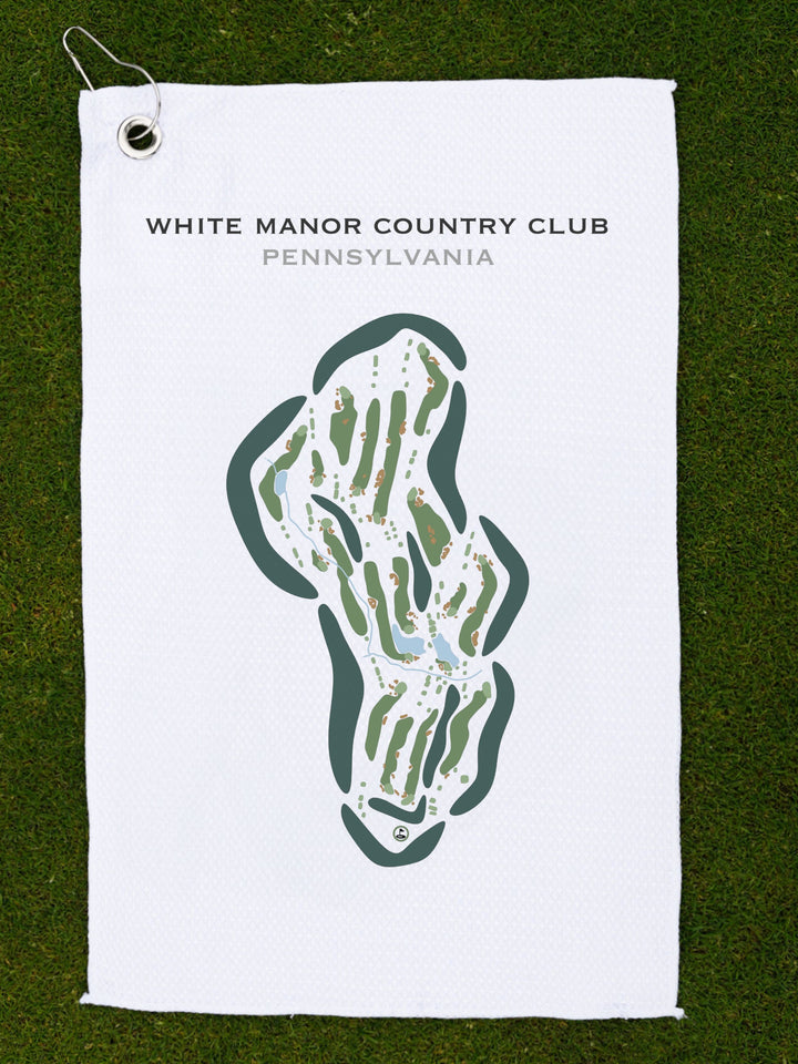 White Manor Country Club, Pennsylvania - Printed Golf Course