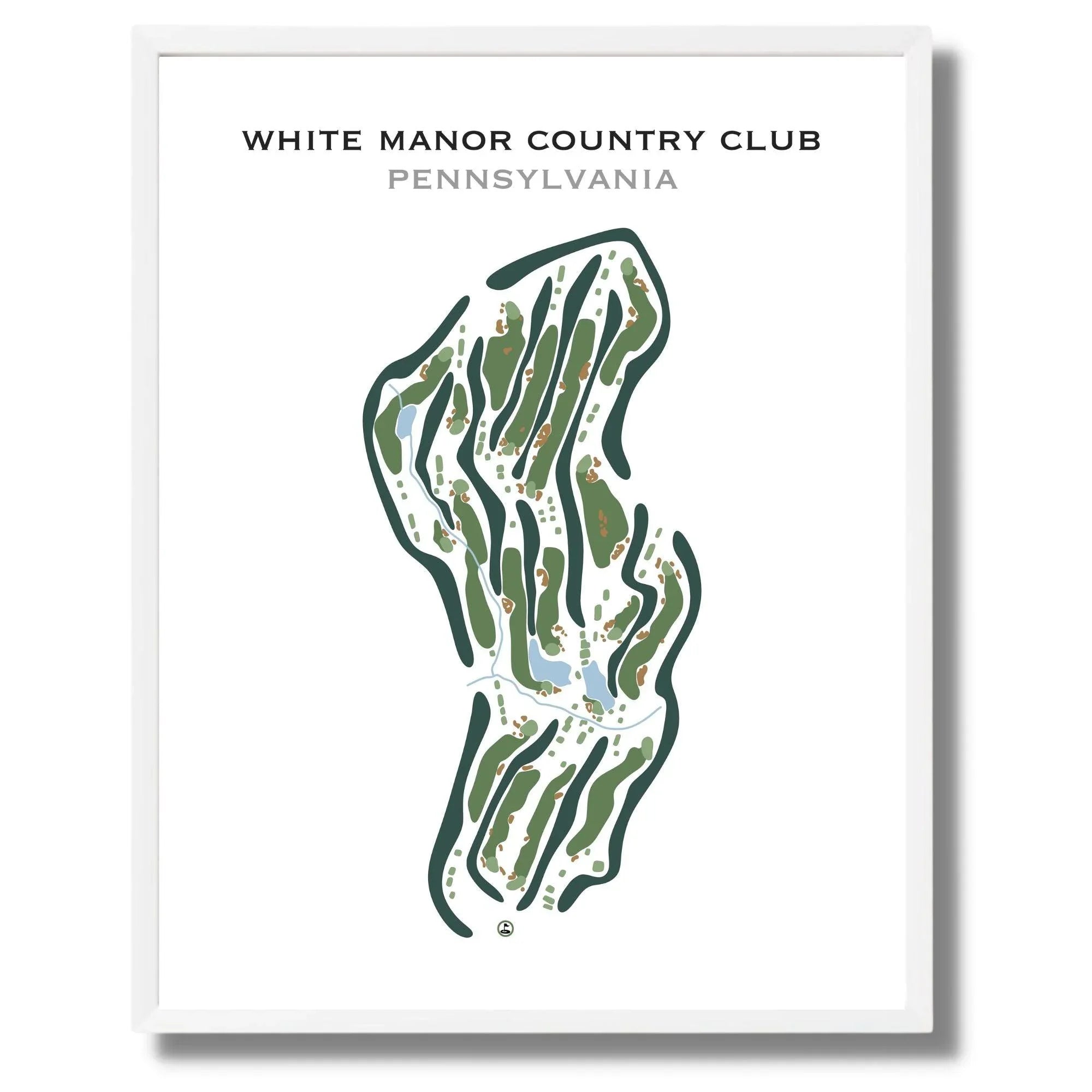 Best printed collection White Manor Country Club, Pennsylvania Golf