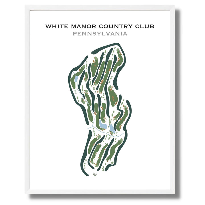 White Manor Country Club, Pennsylvania - Golf Course Prints