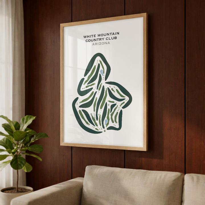 White Mountain Country Club, Arizona - Printed Golf Courses