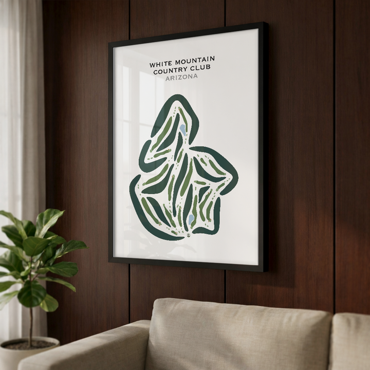White Mountain Country Club, Arizona - Printed Golf Courses