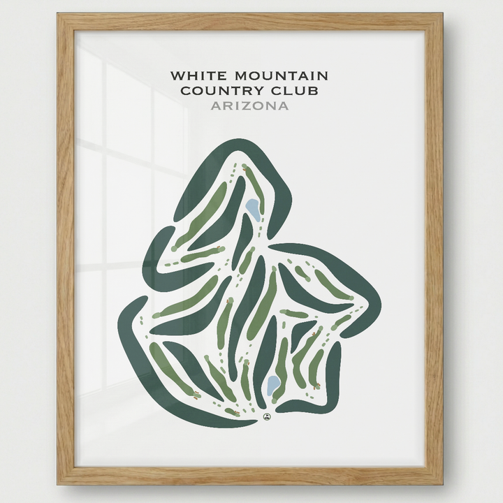 White Mountain Country Club, Arizona - Printed Golf Courses
