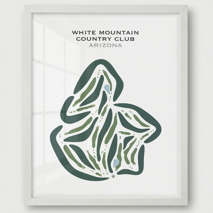 White Mountain Country Club, Arizona - Printed Golf Courses