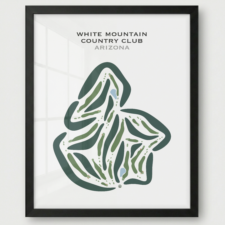 White Mountain Country Club, Arizona - Printed Golf Courses