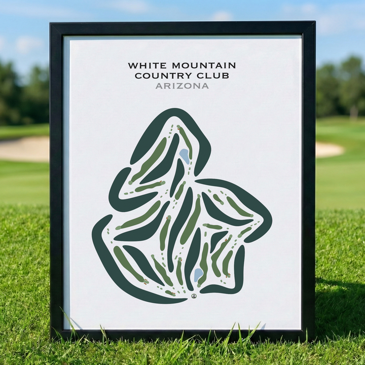 White Mountain Country Club, Arizona - Printed Golf Courses