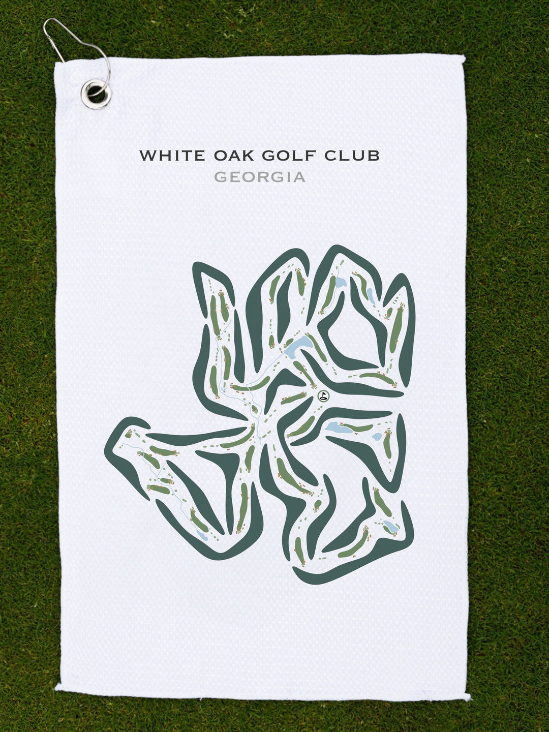 White Oak Golf Club, Georgia - Printed Golf Courses